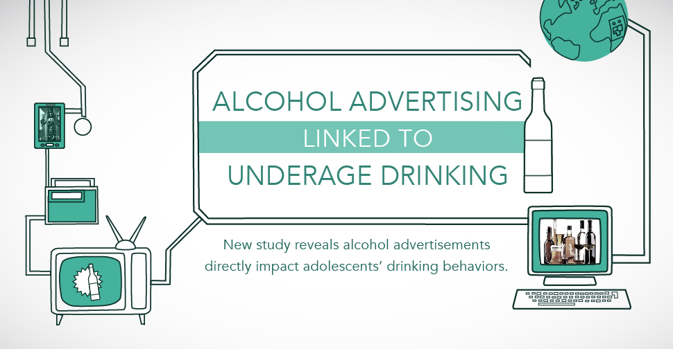 Alcohol Advertising Linked To Underage Drinking