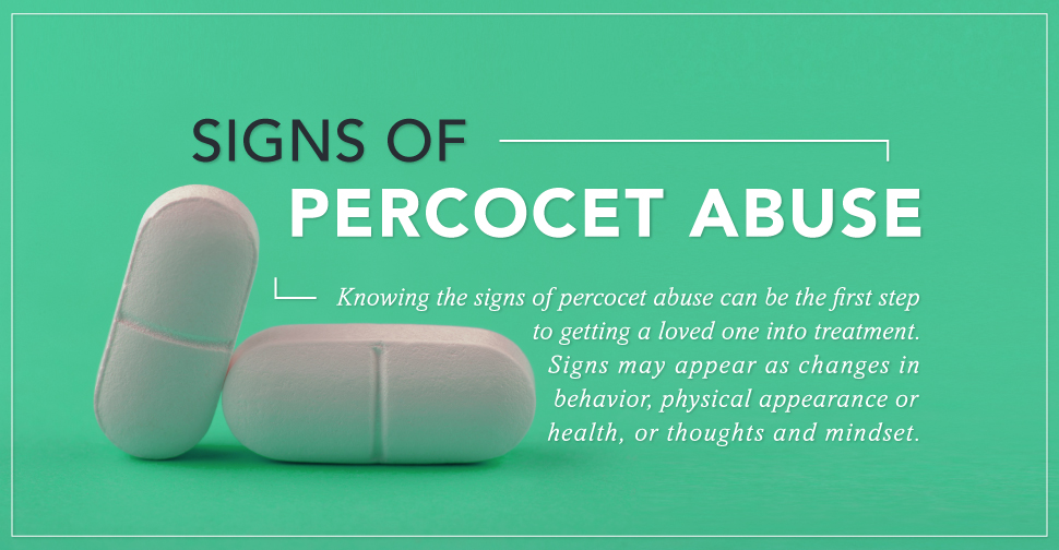 DrugRehab.org Signs of Percocet Abuse