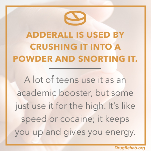 DrugRehab.org The Dangers of Snorting Adderall Crushing It Into A Powder