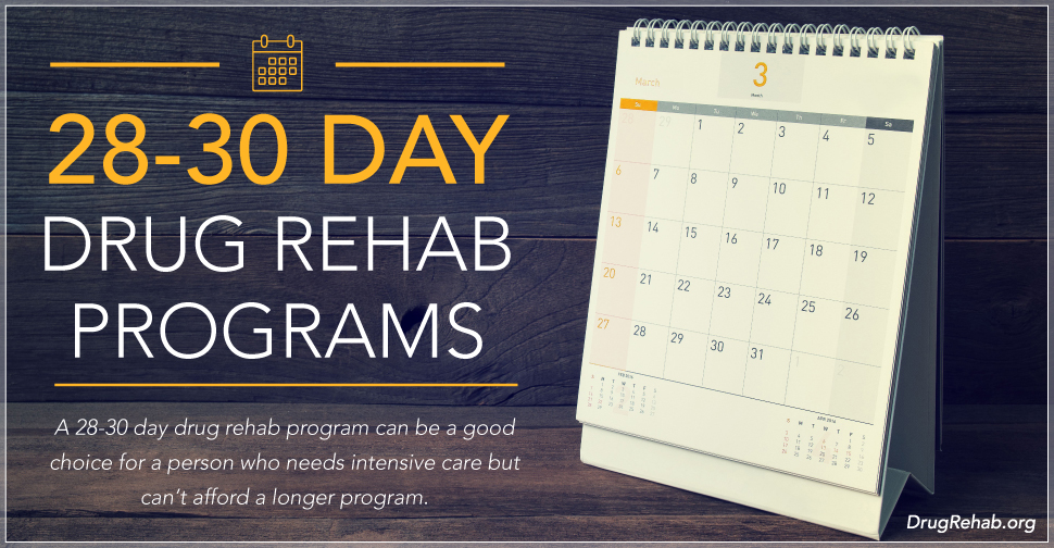 DrugRehab.org 28-30 Day Drug Rehab Programs