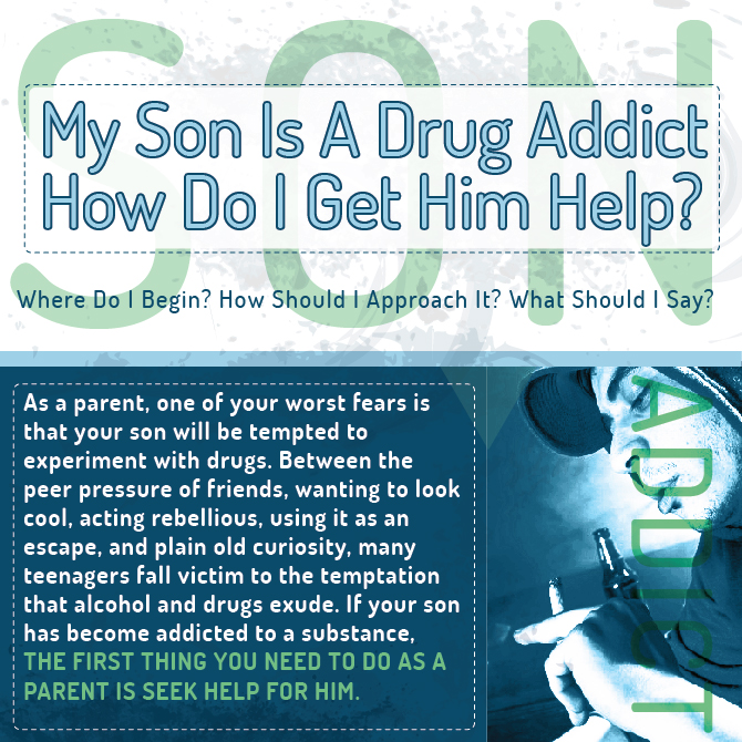 My Son Is A Drug Addict How Do I Get Him Help