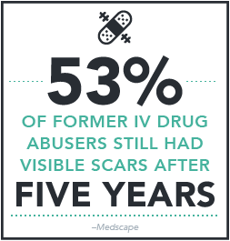 DrugRehab.org Track Mark Scars Can Last Up To Five Years