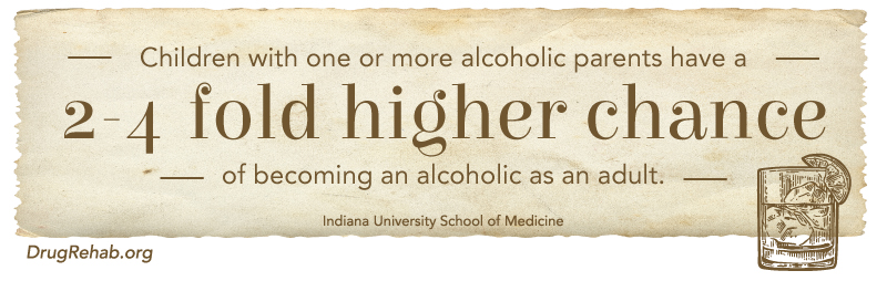 DrugRehab.org Is Alcoholism Genetic or Hereditary_ 2-4 Fold Higher Chance