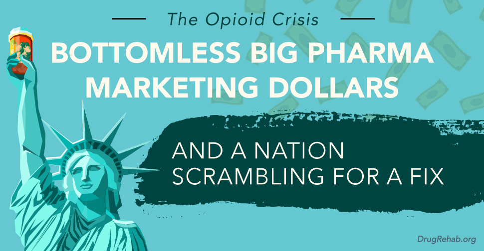 DrugRehab.org The Opioid Crisis Bottomless Big Pharma Marketing Dollars and a Nation Scrambling for a Fix